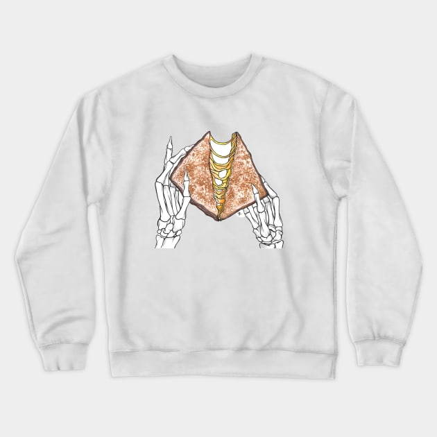 Bone Appétit by Skye Rain Art Crewneck Sweatshirt by Skye Rain Art